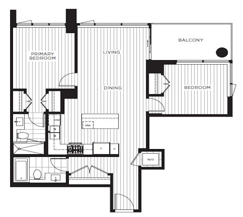 Exterior Rear Photo of 3608 518 Clarke Road, Coquitlam, BC
