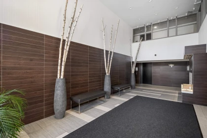 Basement Recreation Room Photo of 406 210 W 13 Street, North Vancouver, BC