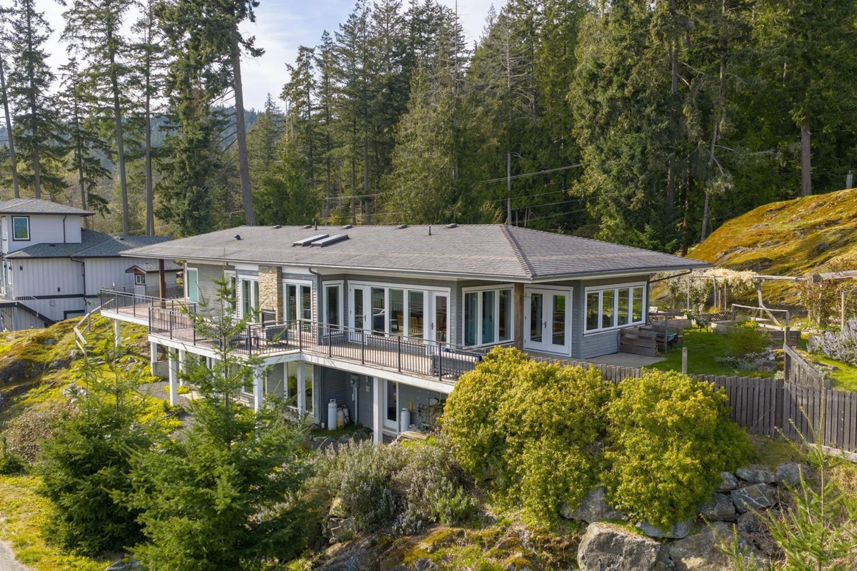 Exterior Rear Photo of 889 Cowan Point Drive, Bowen Island, BC