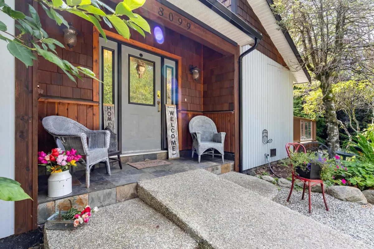 Exterior Front Photo of 8099 Northwood Road, Halfmoon Bay, BC