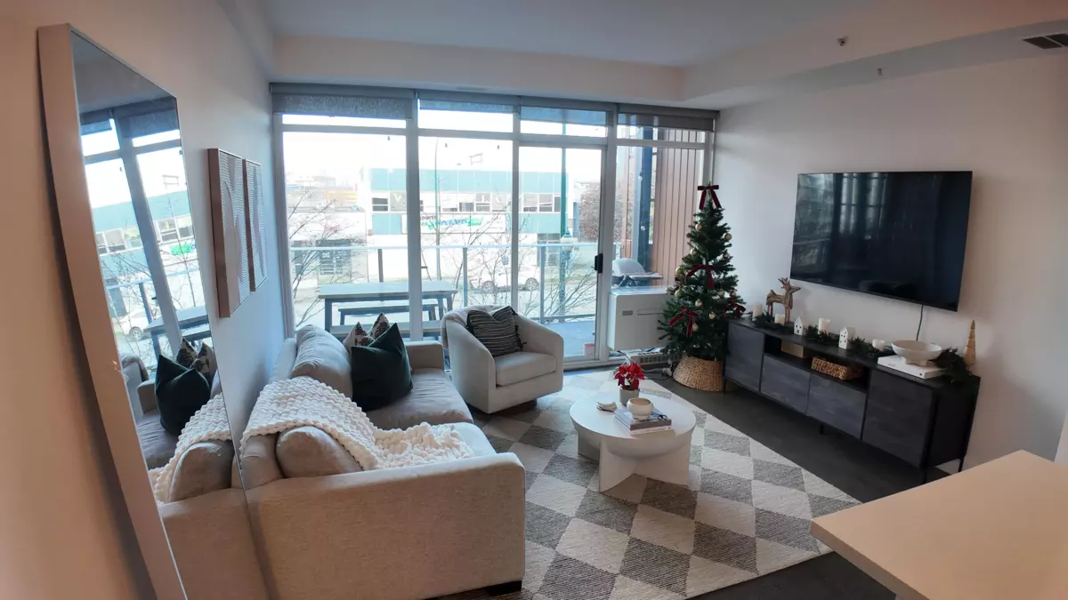 Living Room Photo of 206 256 E 2nd Avenue, Vancouver, BC