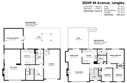 Fitness Center Photo Near 20249 44 Avenue, Langley, BC