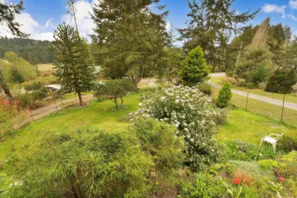 Aerial View of 279 Wood Dale Drive, Mayne Island, BC
