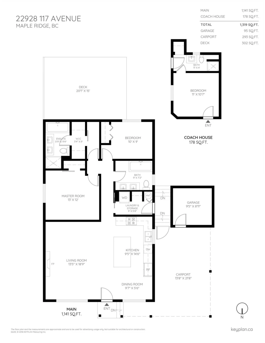 Living Room Photo of 22928 117 Avenue, Maple Ridge, BC