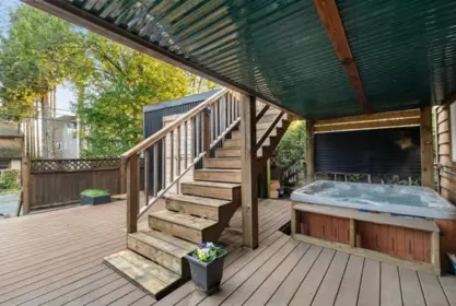 Outdoor Kitchen Photo of 261 E 4th Street, North Vancouver, BC