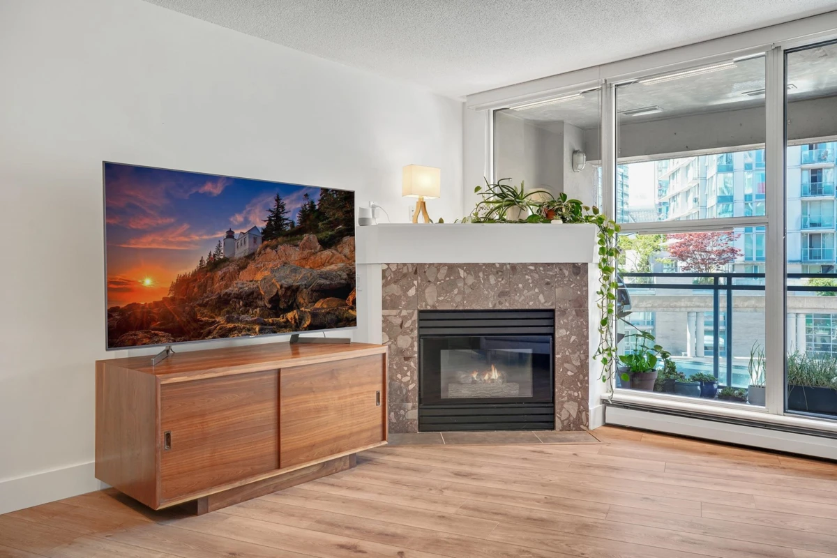 Family Room Photo of 306 183 Keefer Place, Vancouver, BC