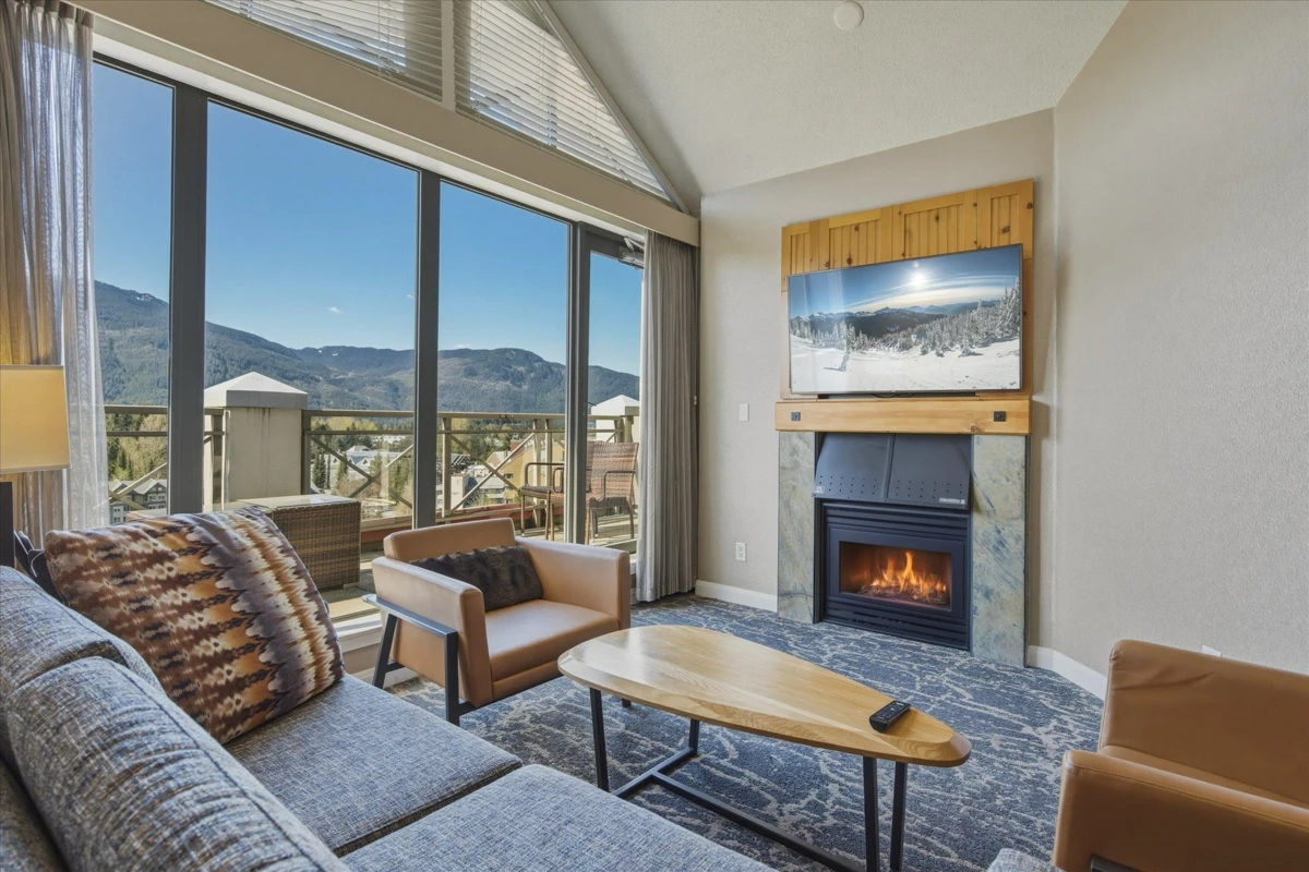 Exterior Rear Photo of 963 4090 Whistler Way, Whistler, BC