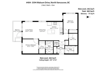 Hot Tub / Spa Photo of 404 3594 Malsum Drive, North Vancouver, BC