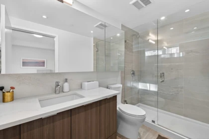 Basement Recreation Room Photo of 3 8693 Oolichan Way, Vancouver, BC