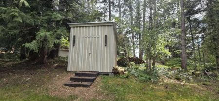 Aerial View of 240 Mariners Way, Mayne Island, BC