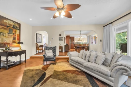 Basement Recreation Room Photo of 3535 Main Avenue, Belcarra, BC