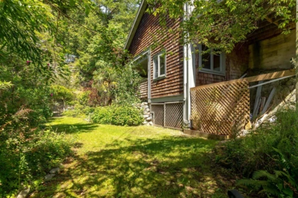 Aerial View of 342 Creek Road, Bowen Island, BC