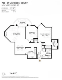 Garden / Landscaping Photo of 706 69 Jamieson Court, New Westminster, BC