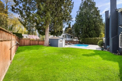 Aerial View of 510 Newdale Place, West Vancouver, BC