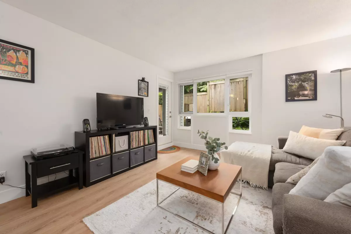 Living Room Photo of 104 1330 Graveley Street, Vancouver, BC