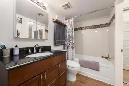 Powder Room Photo of 104 1330 Graveley Street, Vancouver, BC