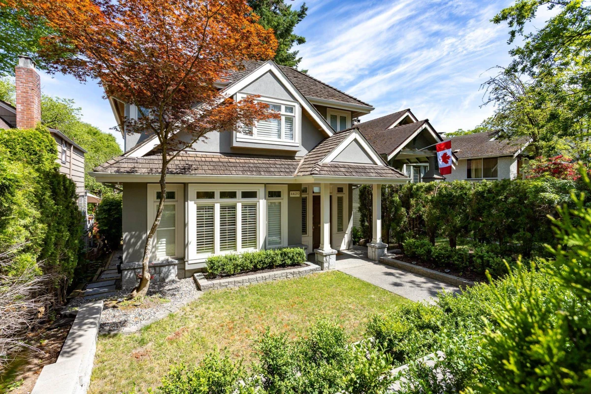 Exterior Rear Photo of 4420 Collingwood Street, Vancouver, BC