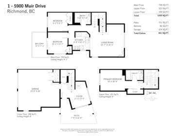 1 5900 Muir Drive, Richmond, BC, Richmond — Townhouse for sale