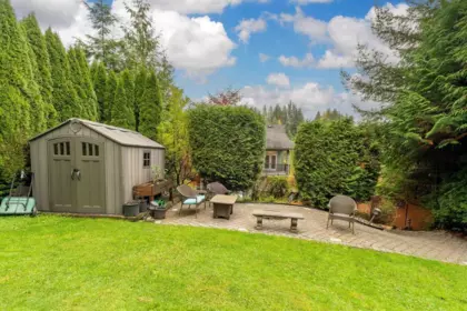 Backyard Photo of 2915 Fern Drive, Port Moody, BC