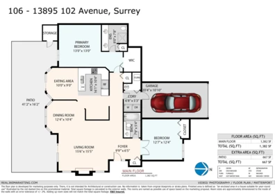 Mudroom Photo of 106 13895 102 Avenue, Surrey, BC