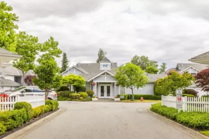 Aerial View of 40 5708 208 Street, Langley, BC