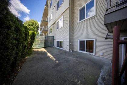 Aerial View of 106 7694 Evans Road, Chilliwack, BC
