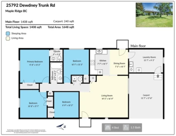 Aerial View of 25792 Dewdney Trunk Road, Maple Ridge, BC