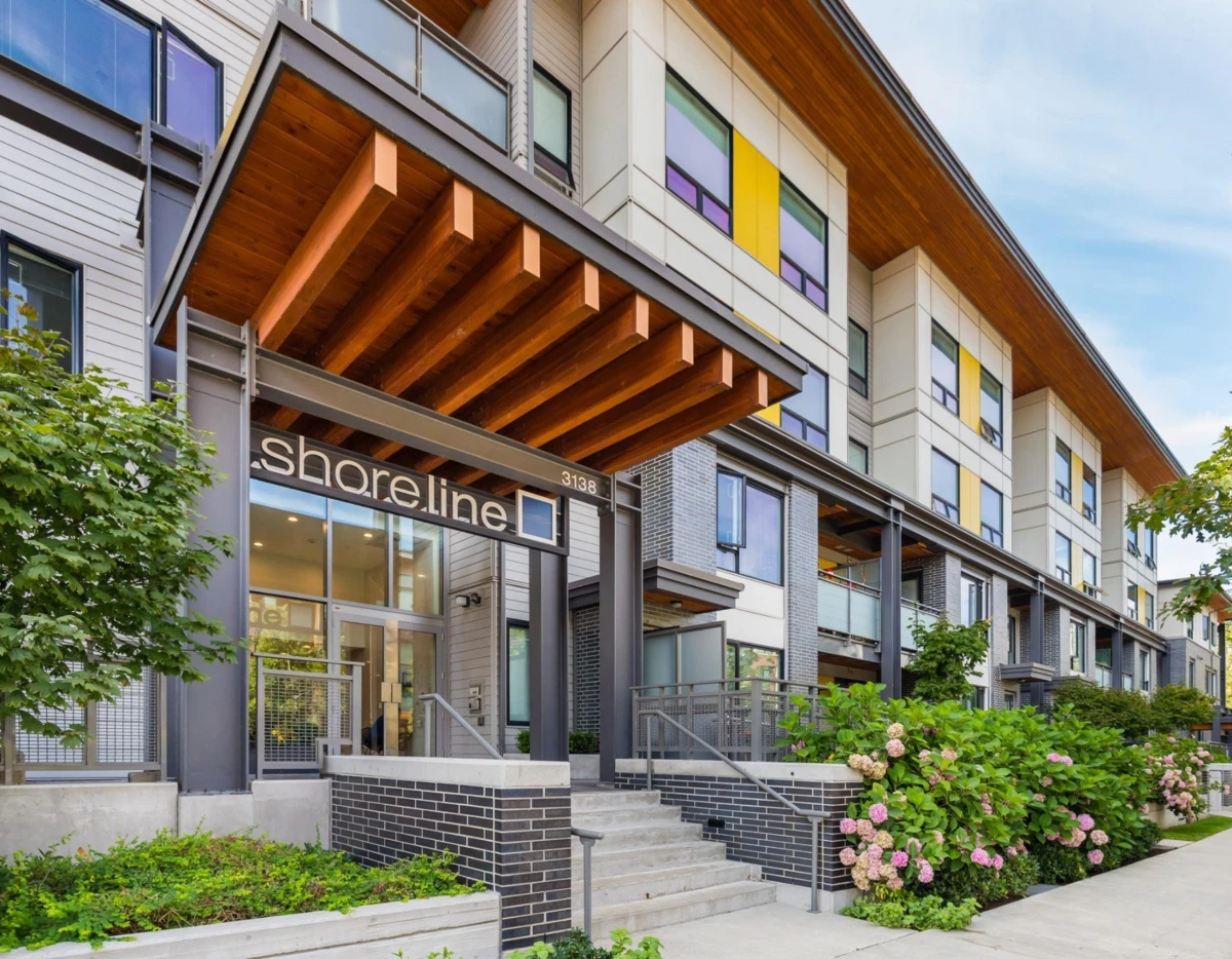 Exterior Rear Photo of 312 3138 Riverwalk Avenue, Vancouver, BC