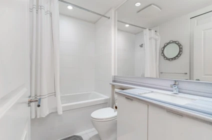 Powder Room Photo of 312 3138 Riverwalk Avenue, Vancouver, BC