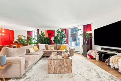 Basement Recreation Room Photo of 1601 738 Broughton Street, Vancouver, BC