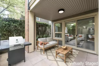 Backyard Photo of 101 7131 Stride Avenue, Burnaby, BC
