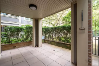 Outdoor Patio Photo of 101 7131 Stride Avenue, Burnaby, BC