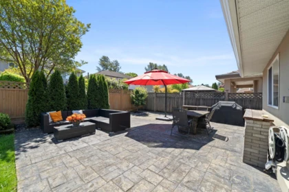 Aerial View of 1282 Rama Avenue, New Westminster, BC
