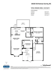Kitchen Island Photo of 18102 58 Avenue, Surrey, BC