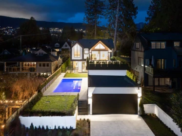 Exterior Rear Photo of 1066 Fulton Avenue, West Vancouver, BC