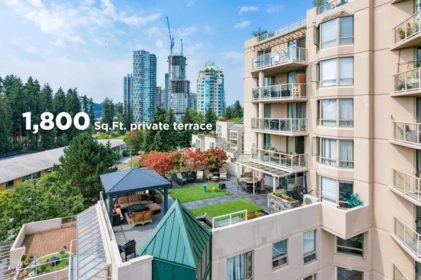 Exterior Rear Photo of 701 1190 Pipeline Road, Coquitlam, BC