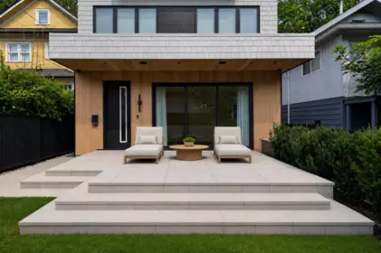Exterior Rear Photo of 2 58 E 40th Avenue, Vancouver, BC
