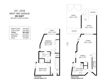 Entry Foyer Photo of 201 2028 W 3rd Avenue, Vancouver, BC