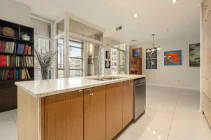 Family Room Photo of 1404 1205 Howe Street, Vancouver, BC