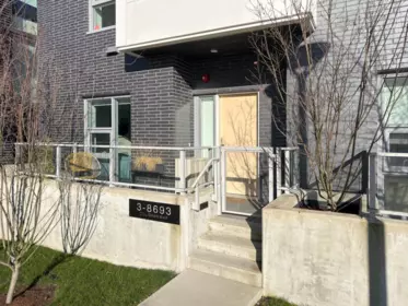 Exterior Rear Photo of 3 8693 Oolichan Way, Vancouver, BC