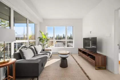 Living Room Photo of 613 3596 Malsum Drive, North Vancouver, BC