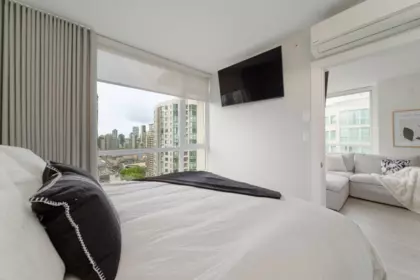 Bedroom 2 Photo of 1908 821 Cambie Street, Vancouver, BC
