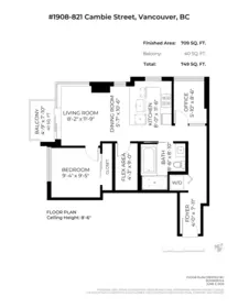 Community Amenities Photo (Clubhouse) of 1908 821 Cambie Street, Vancouver, BC