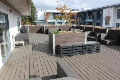 Outdoor Deck Photo of 220 10828 139a Street, Surrey, BC