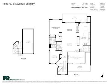 Aerial View of 18 19797 64 Avenue, Langley, BC