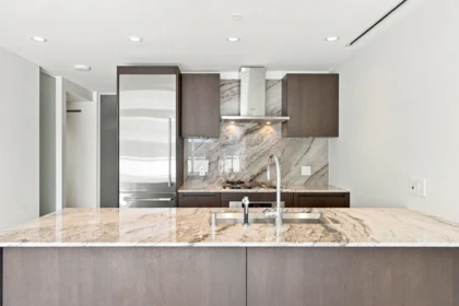 Kitchen Island Photo of 2506 1011 W Cordova Street, Vancouver, BC