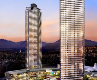 2705 1955 Alpha Way, Burnaby, BC, Brentwood Park — 1 bed apartment/condo for sale