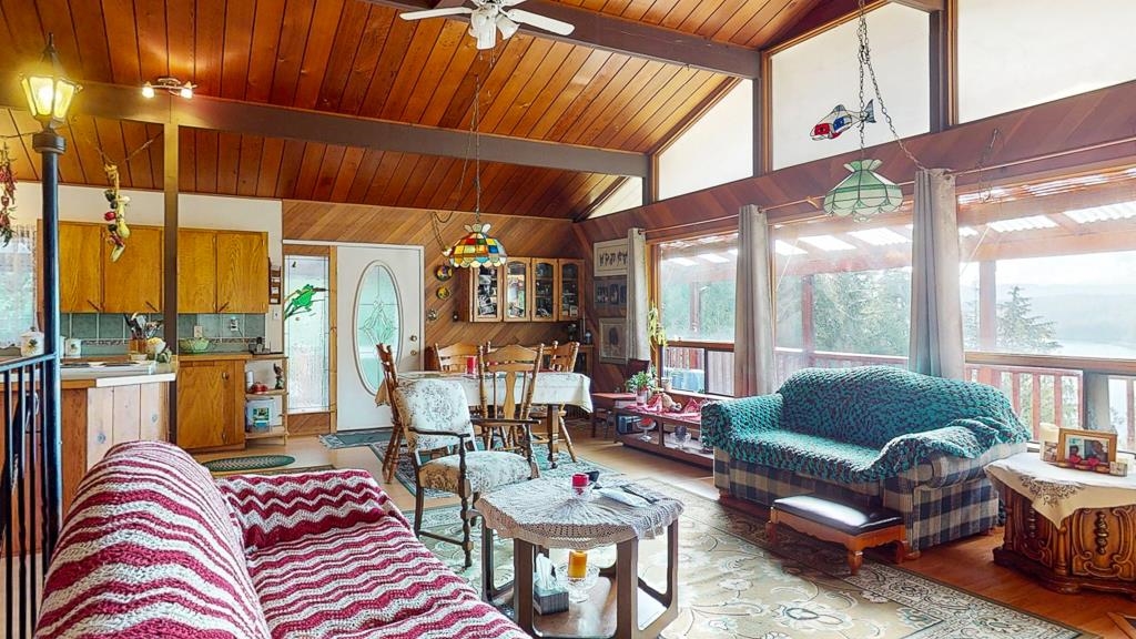 Basement Recreation Room Photo of 5228 Claydon Road, Pender Harbour, BC