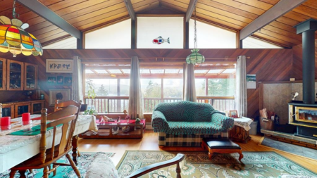 Front exterior of 5228 Claydon Road, Pender Harbour, BC