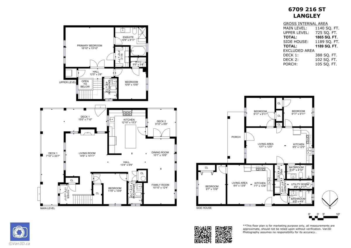 Bedroom 3 Photo of 6709 216 Street, Langley, BC